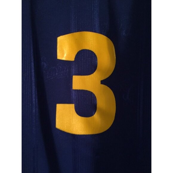 Brasil CBF #3 Men's Soccer Jersey Blue Remini UT - Picture 5 of 5